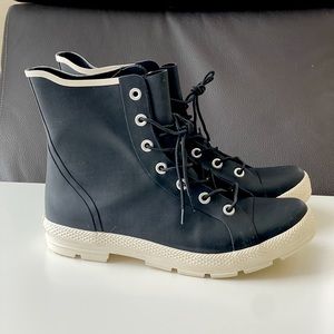 CONVERSE CT Outsider Boot Hi Rubber Rain Boot EUC